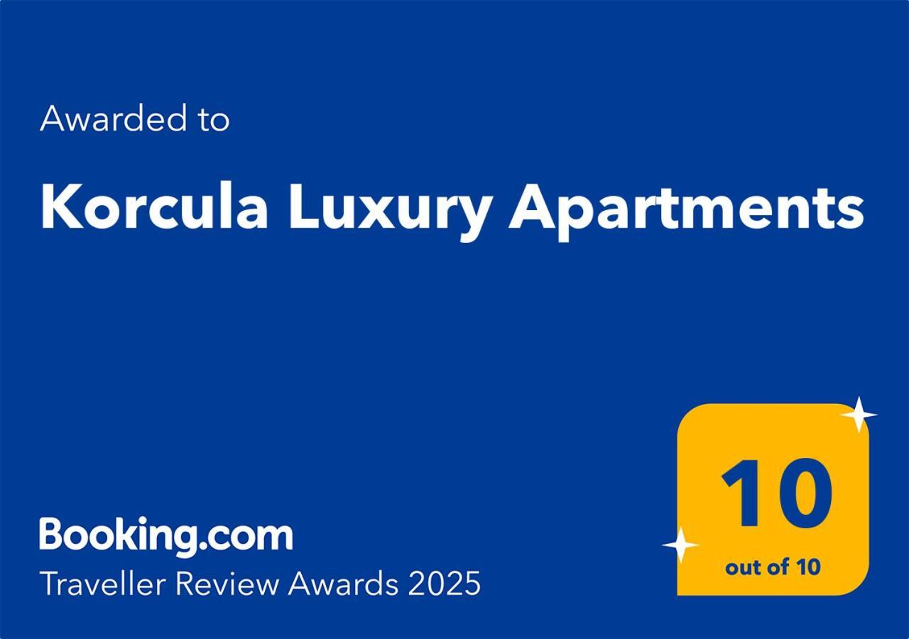 Korcula Luxury Apartments Екстериор снимка